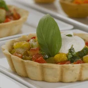 Rustic tartlet bases